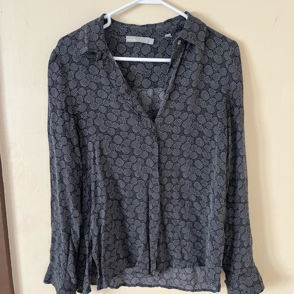 Vince Silk Blouse